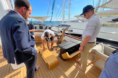 Klara Jakobsen's photo from the onboard visit